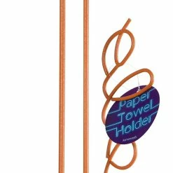 BargainJunkie Kamenstein Hello Wire Paper Towel Holder, 12-Inch, Amber Glow