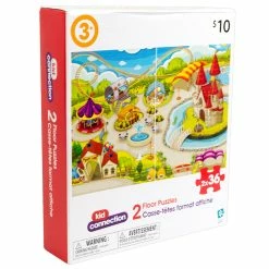 BargainJunkie Kid Connection Floor Puzzles, 2 X 36 Pc Puzzles In Each Box Kids