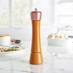 BargainJunkie Kamenstein Beechwood And Rose Gold Nottingham Grinder