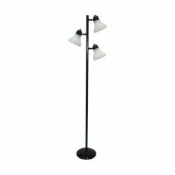 BargainJunkie New Mainstays 64'' Track Tree Floor Lamp, Refurbished