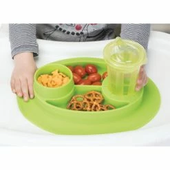 BargainJunkie InterDesign Jr Mini Non-slip Silicone Oval Placemat New