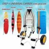 BargainJunkie Bonnlo Deep V Universal Kayak And Canoe Carrier Trolley
