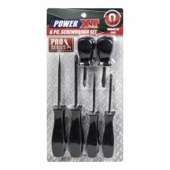 BargainJunkie PowerXT 6pc Magnetic Screwdriver Set Tools & Auto