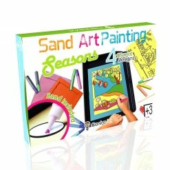 BargainJunkie Genius Art Sand Art Painting, Seasons New