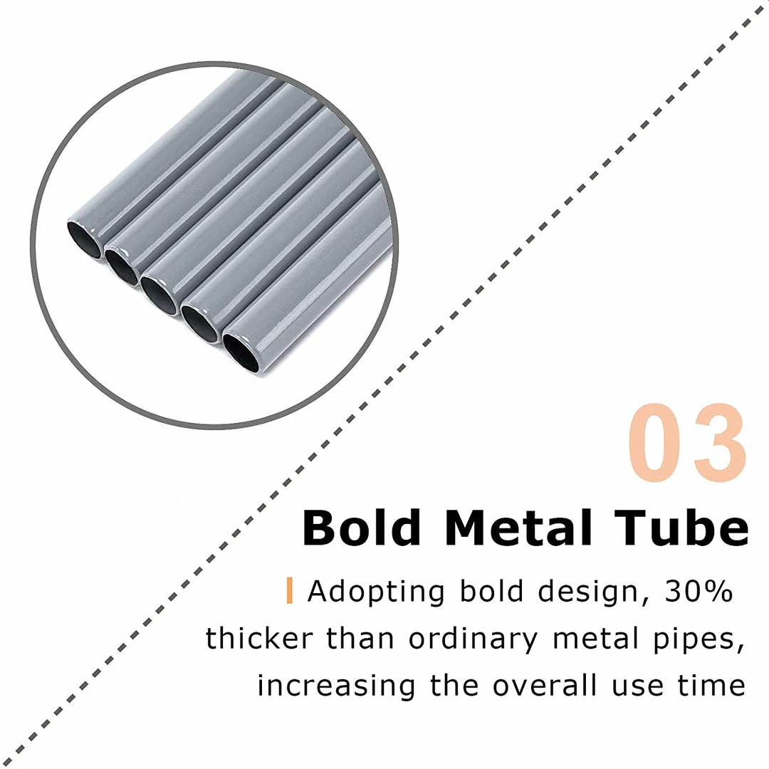 BargainJunkie 10 Tier Shoe Rack, Grey New