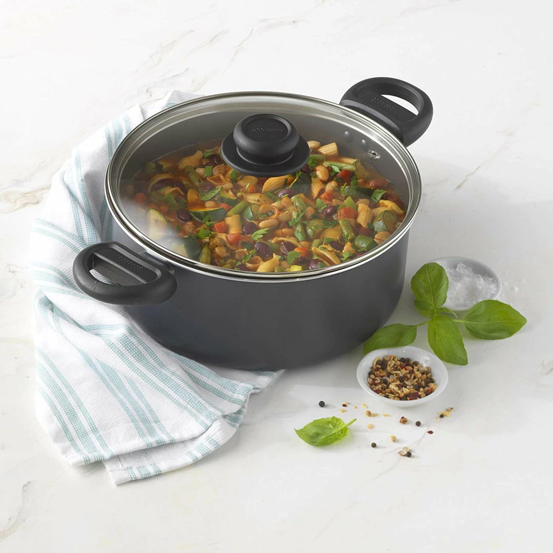 BargainJunkie New Good Cook 8pc Nonstick Cookware Set