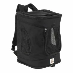 BargainJunkie Travel My Busy Dog Pet Carrier Backpack, Black