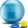 BargainJunkie New HemingWeigh Anti-Burst Fitness And Stability 65 Cm Ball, Blue