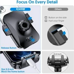 BargainJunkie Standio Car Phone Mount