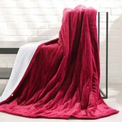 BargainJunkie MaxKare Electric Heated Throw Blanket New