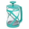 BargainJunkie Primula Tempo 6 Cup Glass French Coffee Press, Teal New