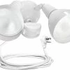 BargainJunkie Brinks 7164W Corded 180-Degree Motion Flood Security Light New