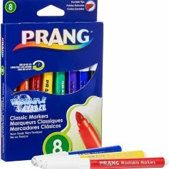 BargainJunkie Prang Classic Washable Markers, Assorted Colors 8ct