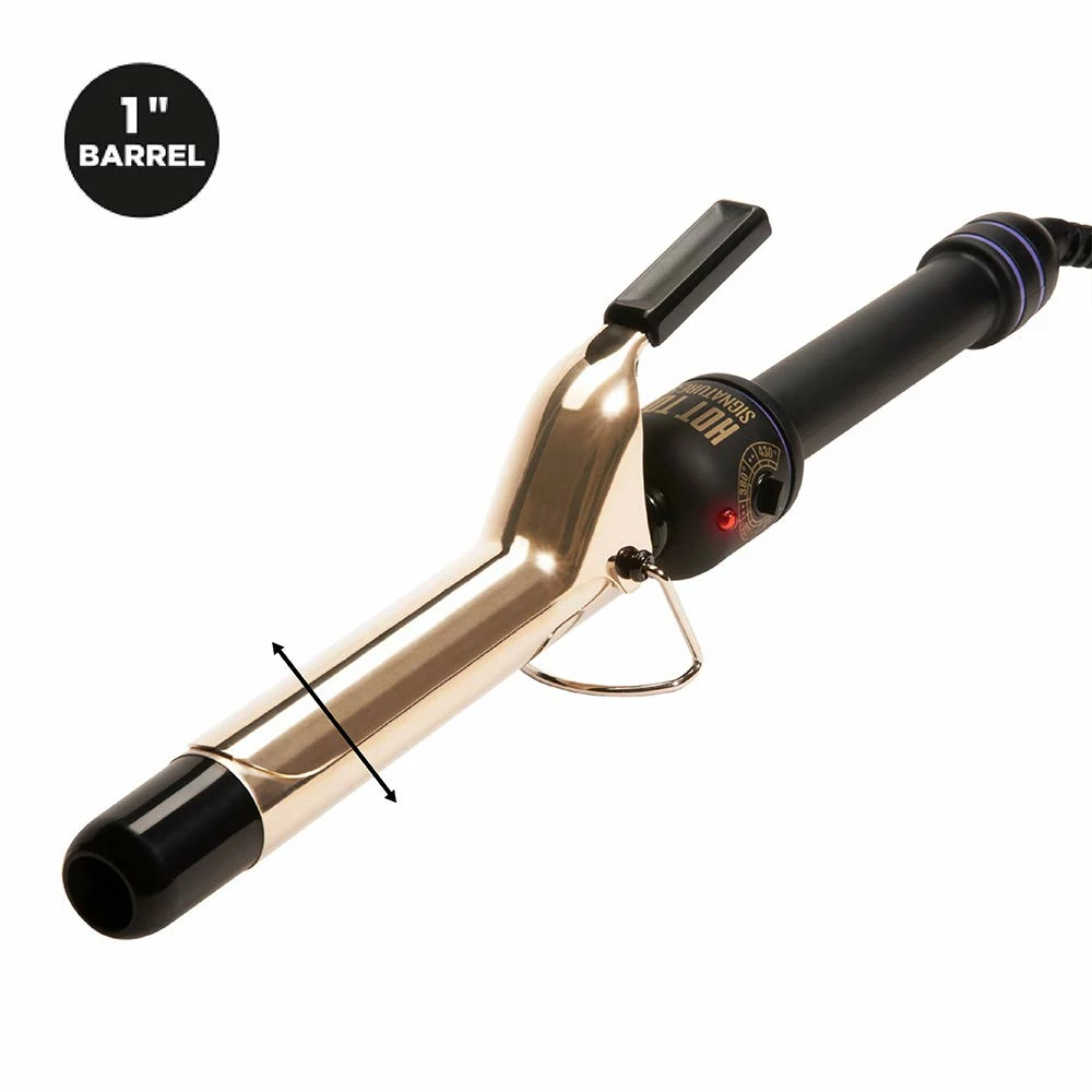 BargainJunkie Hot Tools 1" Gold Curling Iron/Wand New