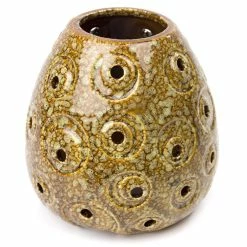 BargainJunkie Scenterrific Warmer, Circular Vase W/Scented Disk, Vanilla Home & Garden