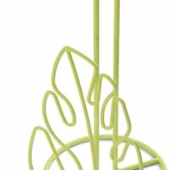 BargainJunkie Kamenstein Leaf Motif Wire Paper Towel Holder, 12-Inch, Green Kitchen