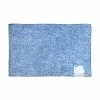 BargainJunkie Home & Garden Harman Flax Bath Mat, Blue And White