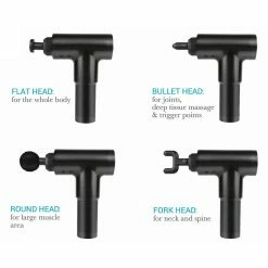 BargainJunkie Vivaspa Rechargeable Handheld Deep Tissue Percussion Massager