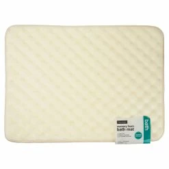 BargainJunkie Harman Microfiber 17 X 24 Bath Mat, Natural