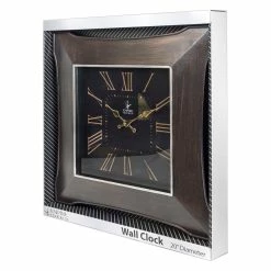 BargainJunkie Empire 20 Inch Decorative Wall Clock, Antique Brushed Copper