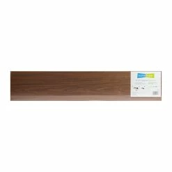 BargainJunkie Home Ease 47.24 Inch Floating Wall Shelf, Walnut