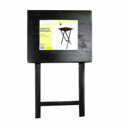 BargainJunkie Simplicity Solid Wood Folding Tray Furniture & Decor