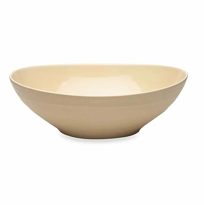 BargainJunkie Mikasa DJ105 Tan Swirl 9 3/4 Inch Vegetable Bowl New