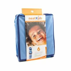 BargainJunkie Neat Freak 6-Shelf Mesh Front Closet Organizer, Blue Home & Garden