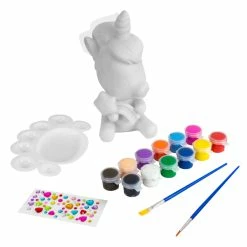 BargainJunkie Genius Art Paint Your Own Unicorn LED Lamp New