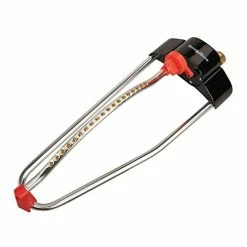 BargainJunkie New Rain Wave 3600 Sq Ft Range Metal Oscillating Sprinkler