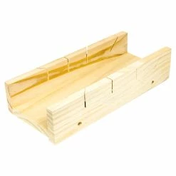BargainJunkie Olympia Tools 12 Inch Hardwood Mitre Box Tools & Auto