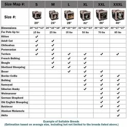 BargainJunkie Veehoo Black Folding Soft Dog Crate, XL