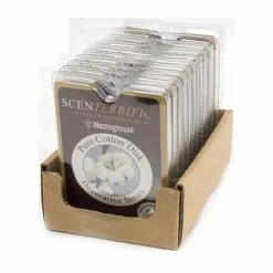 BargainJunkie 10-Pack Scenterrific Wax Free Fragrance Disk, Pure Cotton New