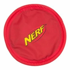 BargainJunkie Nerf Pet Nerf Dog Toy 9" Frisbee Disc, Red