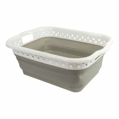 BargainJunkie Home Ease Collapsible Laundry Basket Home & Garden