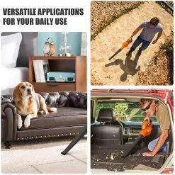 BargainJunkie New TACKLIFE Lawn And Garden Electric Blower