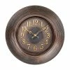 BargainJunkie Home & Garden Empire 14 Inch Bronze Decorative Wall Clock