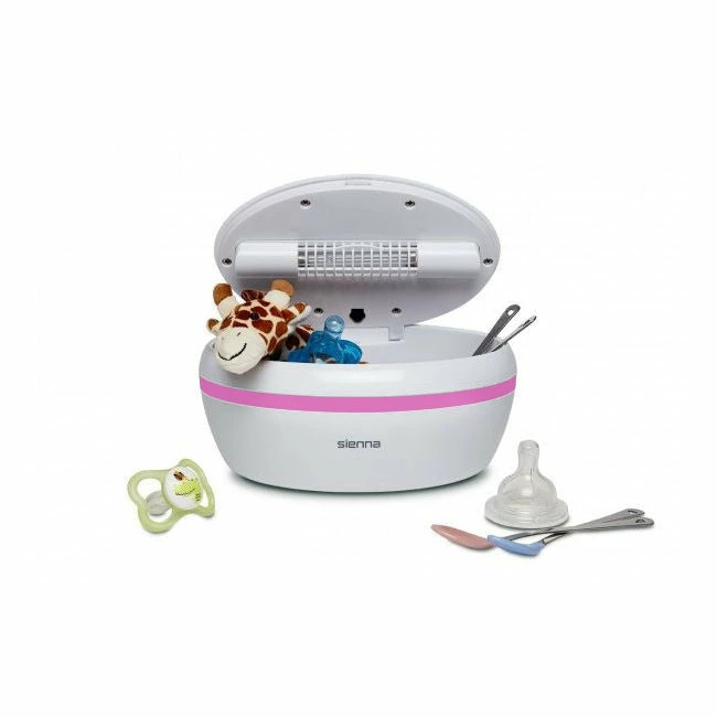 BargainJunkie Sienna Lux UV Light Sanitizer, Pink New