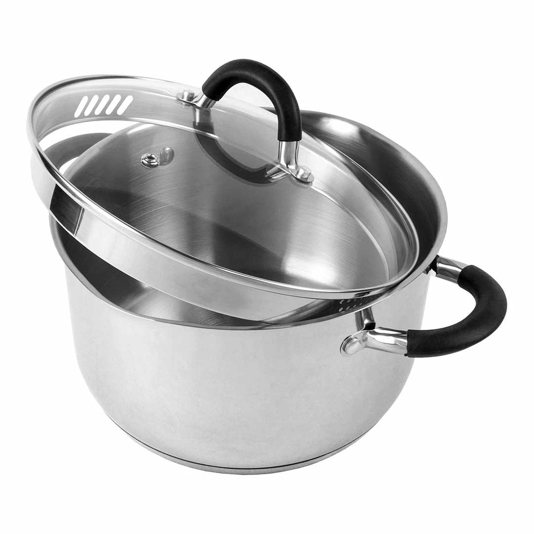 BargainJunkie Complete Cuisine Stock Pot With Lid