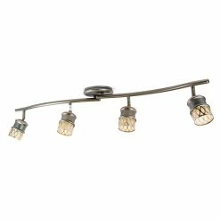 BargainJunkie Catalina Lighting 4 Light Foldable Arm Track Home & Garden
