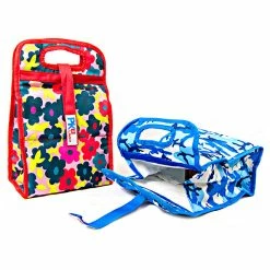 BargainJunkie PackIt Freezable Lunch Bag With Velcro Closure,