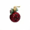 BargainJunkie 3" Metal Bell Christmas Ornament, Red New