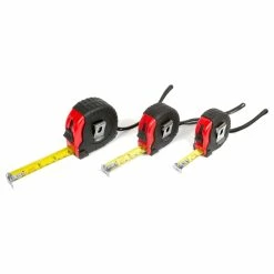 BargainJunkie Tools & Auto Brink Tools 3pc Tape Measure Set