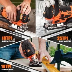 BargainJunkie Tacklife TJS02A Barrel Grip Jigsaw New