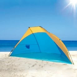 BargainJunkie Intellibrands Easy-Up Beach Cabana