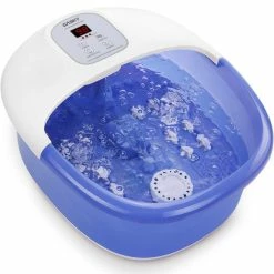 BargainJunkie Gasky Foot Spa Massager With T Roller, Heat And Bubbles New