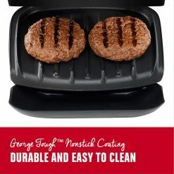 BargainJunkie George Foreman 2-Serving Plate Grill And Panini Press