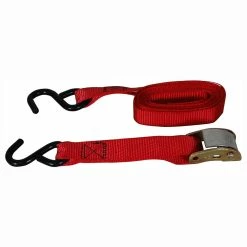 BargainJunkie Reese 10' X 1" Red Light Duty 300lb Load Cambuckle