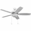 BargainJunkie Honeywell Blufton 52" Ceiling Fan With Frosted Cased Light