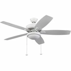 BargainJunkie Honeywell Blufton 52" Ceiling Fan With Frosted Cased Light